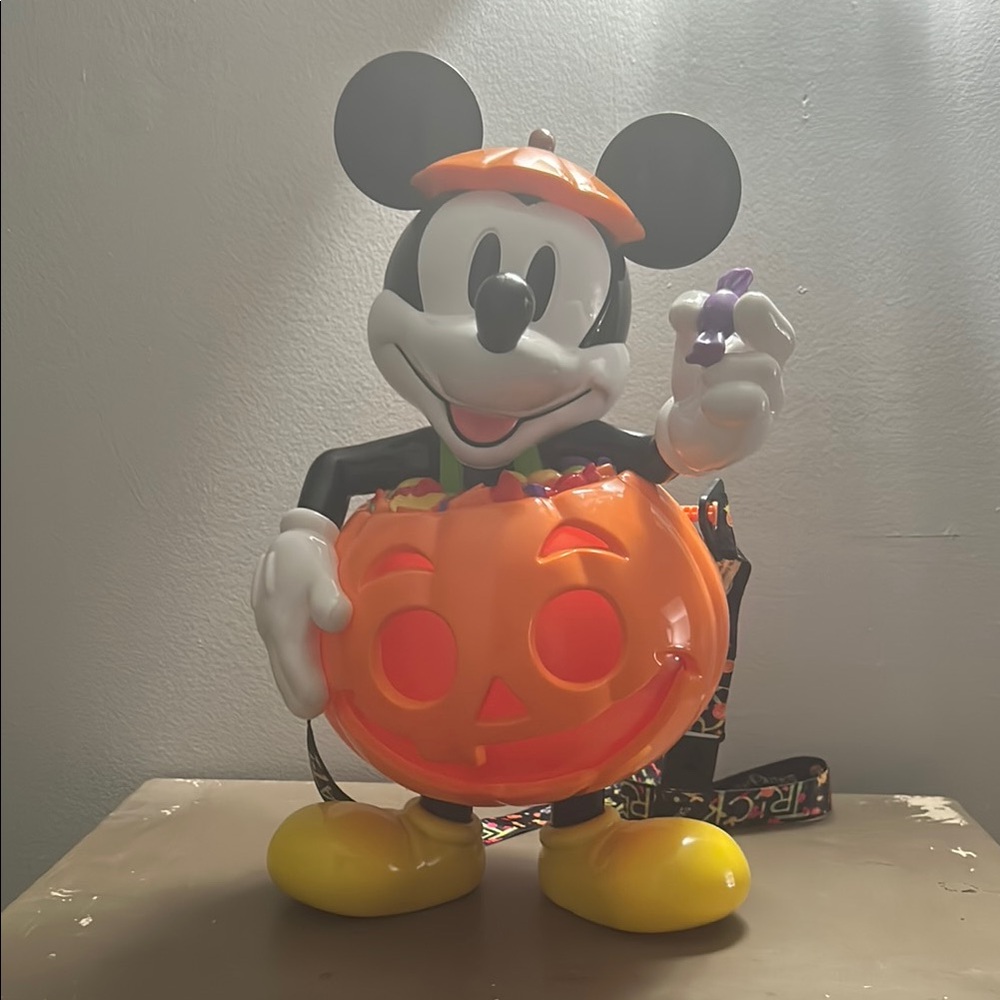 Disney Mickey Mouse Halloween Popcorn and Candy Holder - only used once!